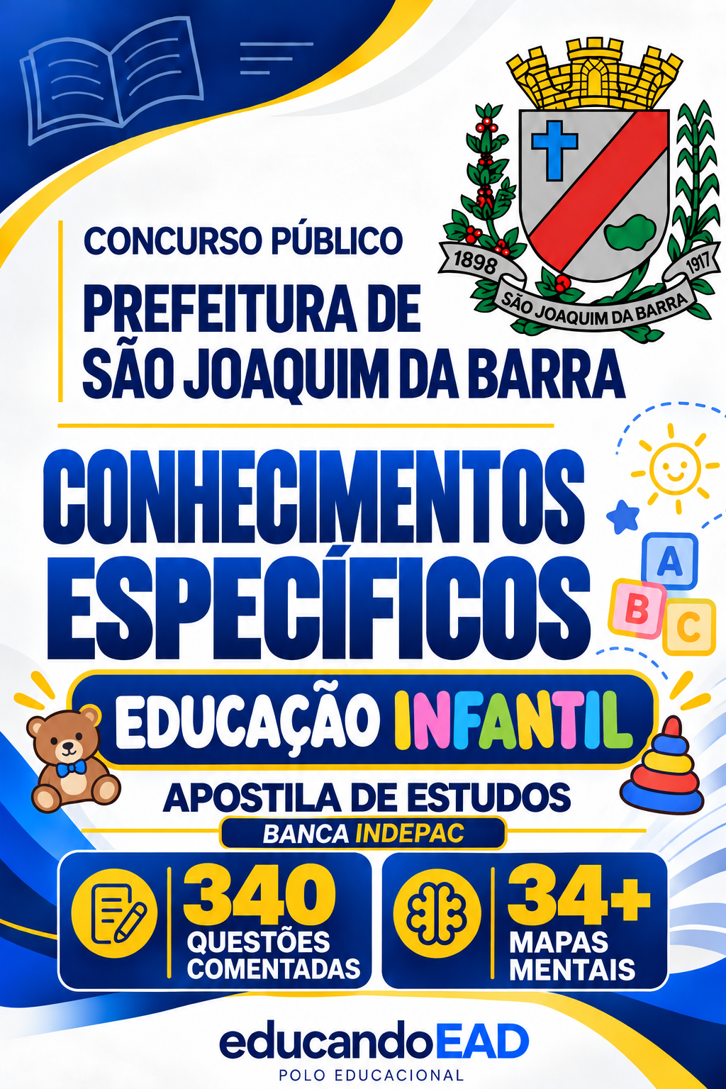 [Educação Infantil] Conhecimentos Específicos - São Joaquim da Barra/SP
