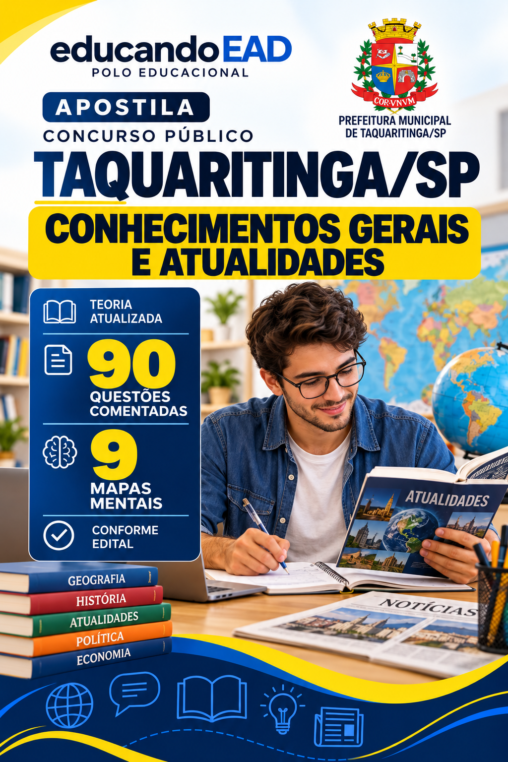 Conhecimentos Gerais e Atualidades Taquaritinga/SP