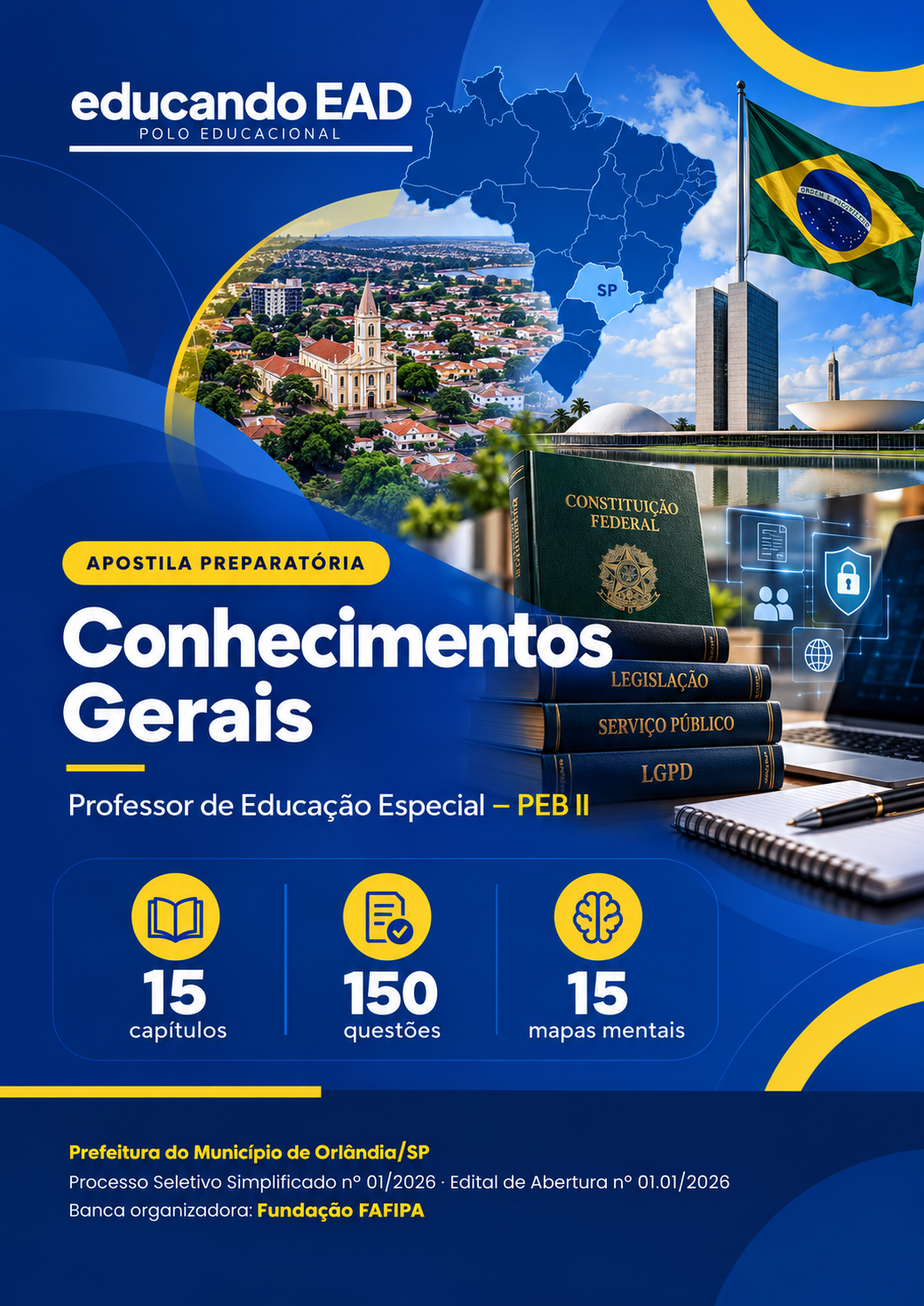 Conhecimentos Gerais Orlândia/SP