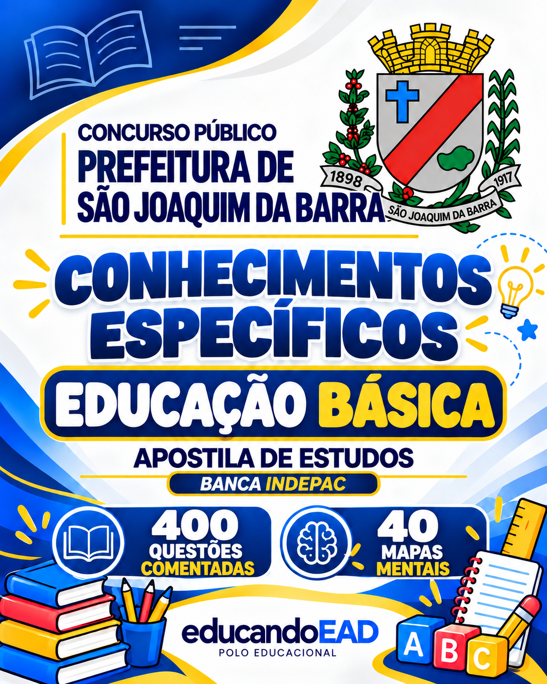 [Educação Básica] Conhecimentos Específicos - São Joaquim da Barra/SP