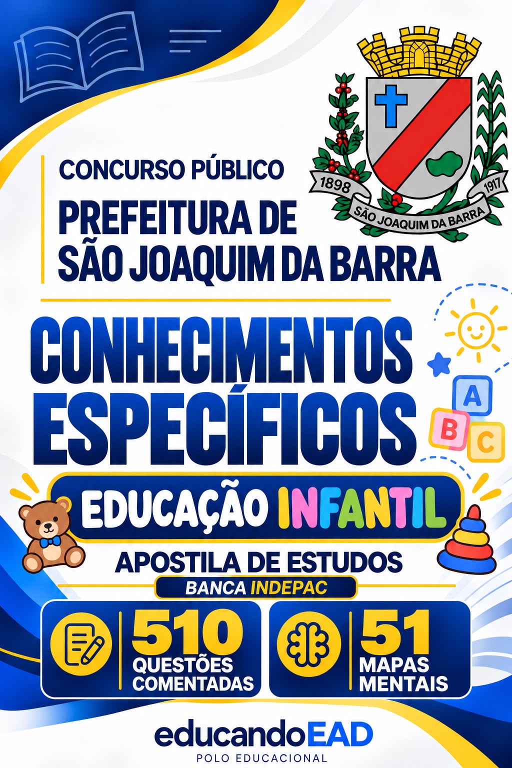 [Educação Infantil] Conhecimentos Específicos - São Joaquim da Barra/SP