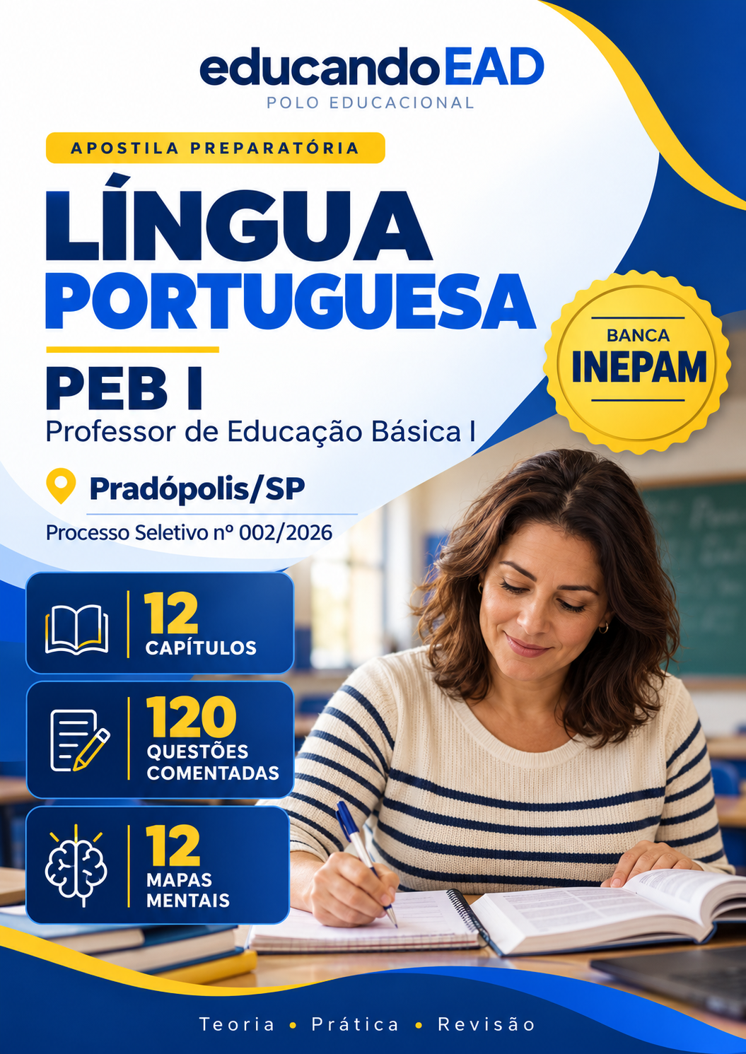 Língua Portuguesa PEB I Pradópolis 2026