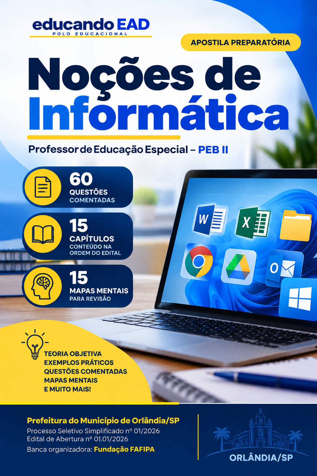 Noções de Informática Orlândia/SP