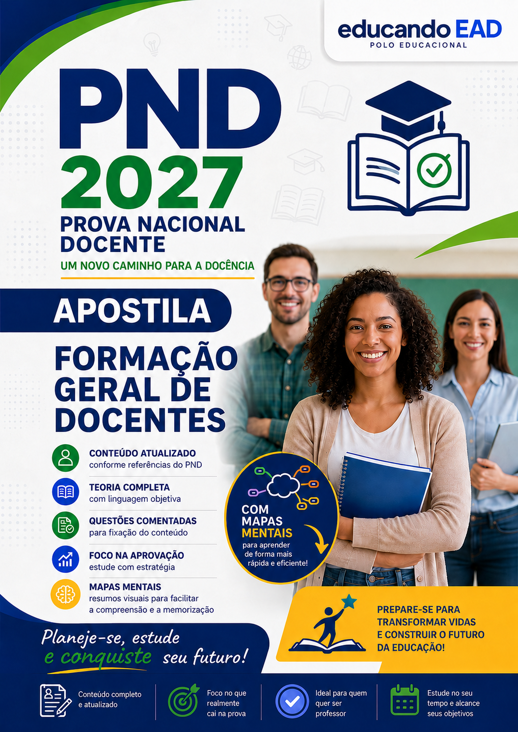 Processo Seletivo PND 2027 - Formação Geral Docentes